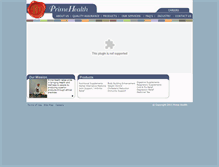 Tablet Screenshot of primehealth.ca